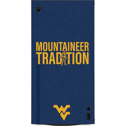West Virginia University Climb Higher XBox Series X Digital Edition Console Skin